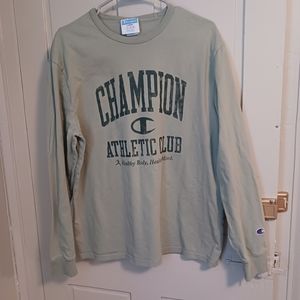 Champion Green shirt athletic club size large men's women's